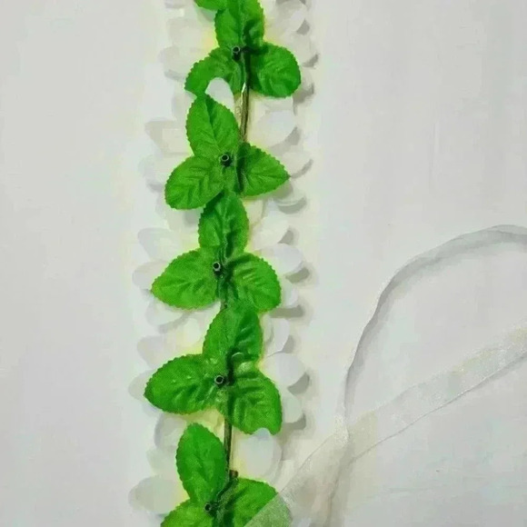 Fun Funky Floral multicolor led light up flower hair halo headband costume - Picture 8 of 9